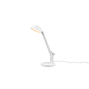 Mat bela LED zatemnitvena namizna svetilka (višina 40 cm) Ava – Trio
