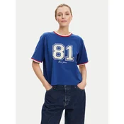 Guess Jeans Majica W5YI19 K8HM0 Modra Regular Fit