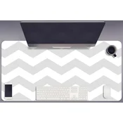 Decormat Namizna podloga Gray zig zaks 120x60 cm