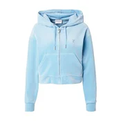 Juicy Couture Jopa na zadrgo svetlo modra
