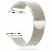 JEREMEN TECH-PROTECT MILANESEBAND APPLE WATCH 4/5/6/7/8/9/SE (38/40/41 MM) STARLIGHT