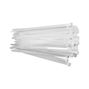 YATO PVC Vezica, 200x7,6 mm, Bela, 50 komada