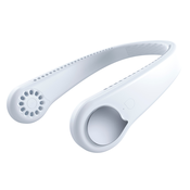 Generic Ovratni ventilator, mini USB ovratni ventilator brez rezil za ponovno polnjenje, 360° hlajenje, prenosni viseči ventilator, 3 hitrosti z 48 zračnimi odprtinami, nosljiv ovratni ventilator za, (21125968)