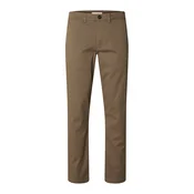 SELECTED Chino hlače SLHMiles Flex konjak