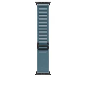 49mm Light Blue Alpine Loop - Small - Black Titanium Finish