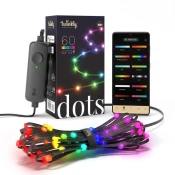 Twinkly TWD060STP-B - LED RGB prigušiva traka DOTS 60xLED 3 m Wi-Fi USB