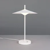 Trio Lighting LED namizna svetilka Amalo, mat bela, višina 46 cm, kovina, CCT - Dnevna soba/jedilnica - Sodobni - bel mat