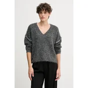 Pulover s primesjo volne Sandro Ferrone