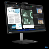 Lenovo ThinkCentre Neo 30a AiO - Intel i7-13620H 4.9GHz / 16GB RAM / 512GB SSD / 23,8 FHD / Intel UHD / DOS, 12K0000FCR 12K0000FCR