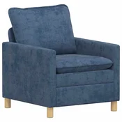Vidaxl Kavč Modra 76 x 81 x 87,5 cm Poliester