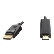 3G (77949) kabl Display Port (muški) na HDMI (muški) 1.8m crni