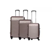 ENOVA ABS set kofera 3 / 1 boja šampanjca OUTLET