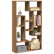 Regal za knjige boja hrasta 72x20x120,5 cm od konstruiranog drva