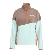 ADIDAS TERREX Športen pulover mokka/meta/jastog/bela