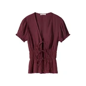 Bershka Bluza burgund