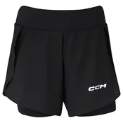 Ženske kratke hlače CCM Training 2in1 Black M