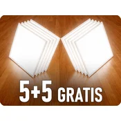 Spectrum LED ALGINE LED plošča 40W, 4800lm, 60x60cm, 5+5 gratis! [SLI035090NW_PW]