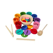 2Kids Toys - Mavrične kroglice, kovanci in kozarčki v 8 barvah