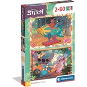 Clementoni Puzzle Stitch: Hawaiian Fun 2x60 kosov