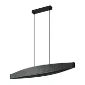 OSRAM LED obesna svetilka Decor Flat Felt, siva, filc, 3.000 K - Dnevna soba / jedilnica - Sodobni - temno siva - Tkanine / tekstil
