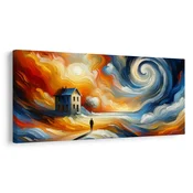 Slika pot pod vrtincem neba - 80x40