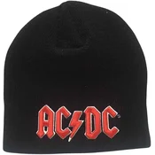 AC/DC Kapa Red 3D Logo Black