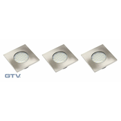 LED SVETILKA MARBELLA 3x1,5W TOPLO BELA - 2700K