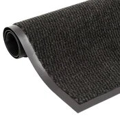 Vidaxl Predpražnik taftani 60x180 cm črn