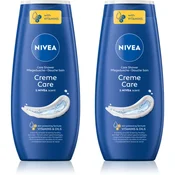 NIVEA Creme Care negovalni gel za prhanje ugodno pakiranje