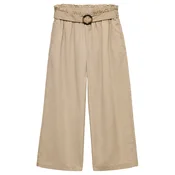 Vero Moda Ohlapne hlače Bree 10341670 Rjava Cropped Fit