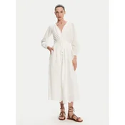 Pepe Jeans Poletna obleka Deepty PL953693 Bela Regular Fit