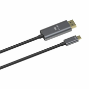 Verkgroup kabel USB-C u DisplayPort, 1,8m (06315)