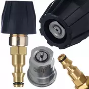 OEM Nadomestni Del za Visokotlačni Čistilnik Lavor – Mini Brizgalna Cev, Šoba, Sistem Kliknite | Mosič, Inox