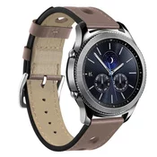 BStrap Leather Italy pašček za Garmin Vivoactive 4, khaki brown