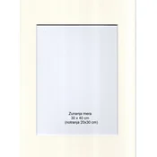 Karako Paspartu zun. mera 30x40 cm/notr.mera 20x30 cm beige