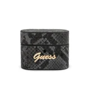 Ovitek Guess Python za AirPods Pro - črn