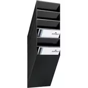 Predalnik stenski 6 delni durable flexiboxx a4 črn DURABLE