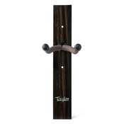TAYLOR GUITAR WALL HANGER, EBONY, ACRYLIC LOGO INLAY