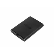SSD TRANSCEND ESD270C 2000GB/eskterni/USB 3.1/crna