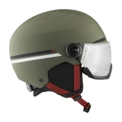 Alpina ZUPO VISOR Q-LITE, otroška smučarska čelada, zelena 0-9229