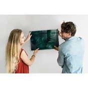 tulup.si Stenska magnetna tabla Tropski listi 60x40 cm