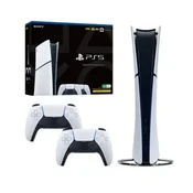 Konzola Sony PlayStation 5 Slim Digital 825GB + 2 Gamepad DualSense