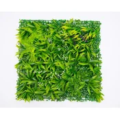 Zeleni zid 3D Wood, 50x50 cm