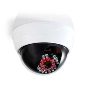 Nedis Lažna varnostna kamera Kupola Napajanje na baterije Notranji Bela