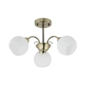 Luster na štapu NESTOR 3xE27/40W/230V mesing