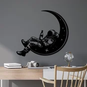 Wallity Zidna dekoracija Space Boozer, 62 x 71 cm, Crna