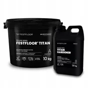 shumee FESTFLOOR TITAN 10 KG + 1,6 KG - TRDI MIKROCEMENT TT7035LG TITAN SVETLO SIVA