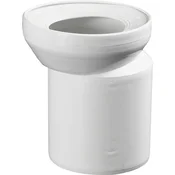 Bruckner Odpadna cev za WC, dolžina 150 mm, plastika, premer 100 mm