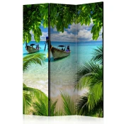 artgeist Paravan Tropical Paradise, 3-Delni, Dvostranski