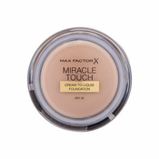 Max Factor Miracle Touch Cream-To-Liquid SPF30 vlažilen kremni puder 11,5 g odtenek 040 Creamy Ivory